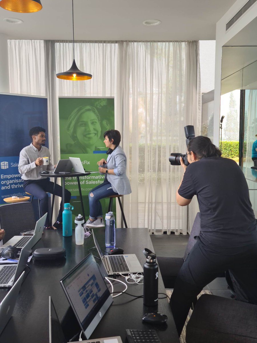 Team Photo Shoot at SalesFix Today!