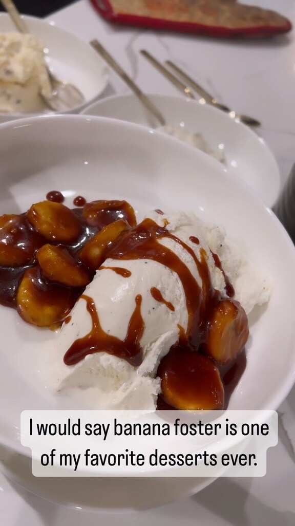 Do you love banana foster as much as I do? #homecooking #dessert Watch #Instavideo:instagr.am/reel/CqHafrWD-…
