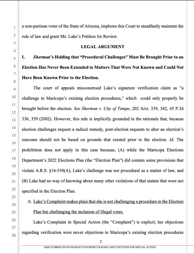 AnthonyDeWitt7's tweet image. Wow!!! Blistering opinions coming down from the Arizona Supreme Court this afternoon regarding Maricopa County’s violation of Arizona State law during the counting of ballots process is absolutely a must read!

The Arizona Supreme Court has ruled that lower courts made errors in