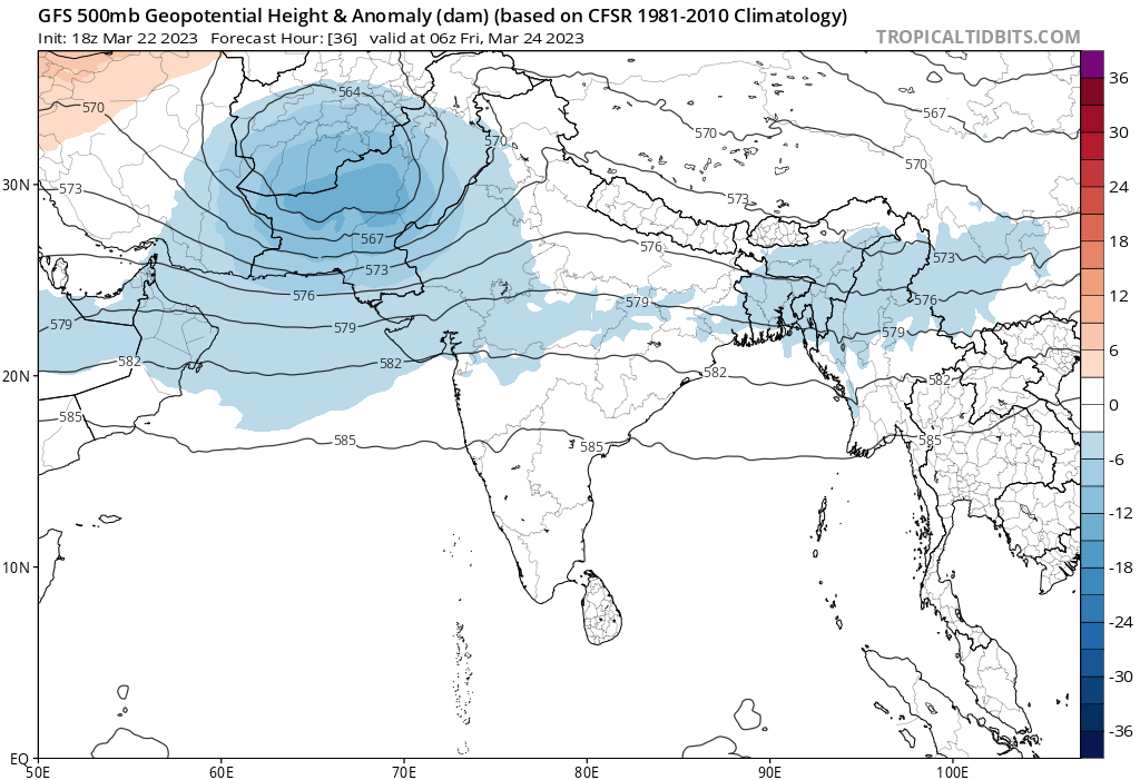 #Agromet warning for farmers:A fresh spell of rainfall, gusty wind, hail storm likely to impact N-W India from 23-34March,Central India 24-26March and East India 26 March.
#Waterlogging and damage of vegetables, fruits will be found.
#Agromet Advisory for farmers: 
(1/n)..