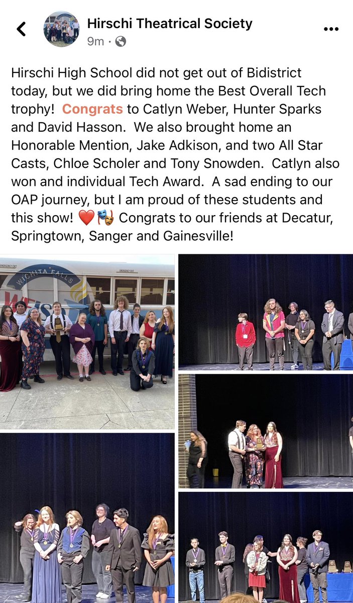 Hirschi Theatre (@hhs_hts) on Twitter photo 