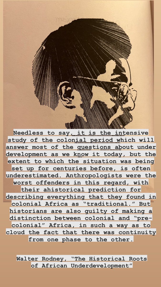From “The Historical Roots of African Underdevelopment” by Walter Rodney, essay included in Decolonial Marxism: Essays from the Pan-African Revolution by <a href="/VersoBooks/">Verso Books</a>