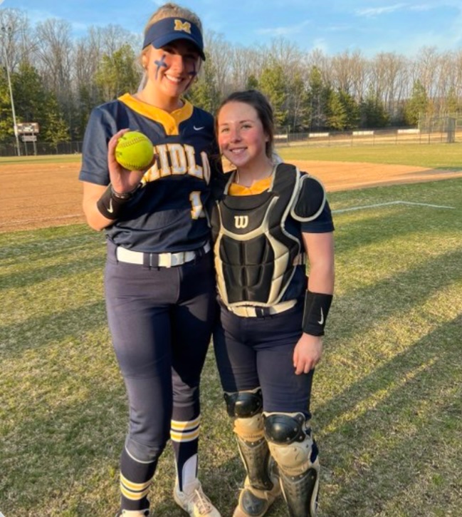 HavokWhitt's tweet photo. Congrats!  @RyleighJones_05 on calling a No No behind the plate last night https://t.co/V9t9IvX0IZ