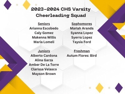 CraneHighSchool's tweet photo. Congratulations to our 2023-2024 Varsity Cheer Squad! https://t.co/bVh5ytSoaw