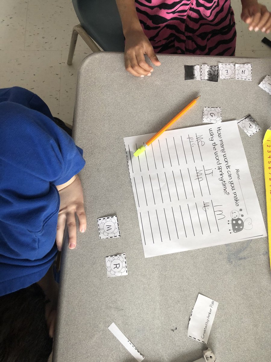 Mrs. George (@ridgeview1b) on Twitter photo These students <a href="/RidgeviewPS/">Ridgeview P.S.</a> had a blast playing-how many words can you make with the word “springtime”? These students <a href="/RidgeviewPS/">Ridgeview P.S.</a> had a blast playing-how many words can you make with the word “springtime”?