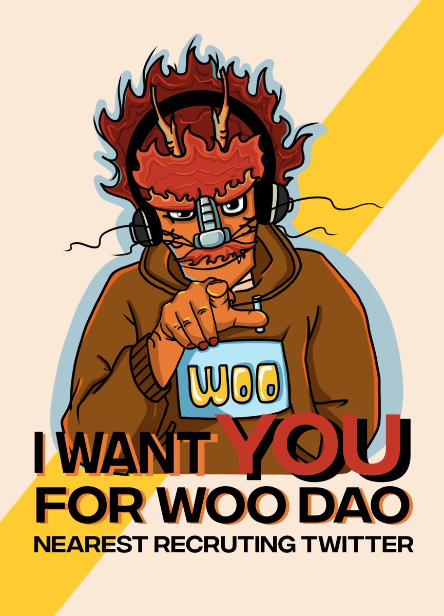 WOODaonft's tweet photo. Are you ready to join the WOO DAO revolution? 🐲

We're looking for amazing individuals to become "Woters" and be crucial to our community! You'll get to actively participate in our innovative processes and help shape the future of our DAO. 

Follow us today, and let's start this thrilling journey together!