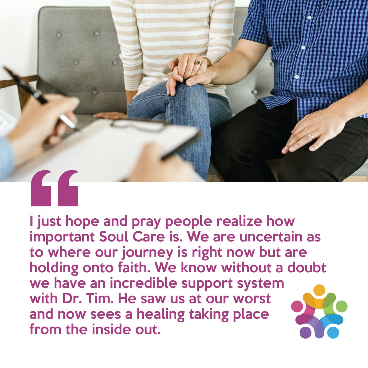 COGCMC's tweet photo. We recently received this letter > https://t.co/7oXcei23FI < from a couple who took advantage of our Ministerial Soul Care Conference and personalized counseling sessions. We hope it serves as a reminder that you are NOT alone. Soul Care is just a click or phone call away. https://t.co/n6Diq6kBkk