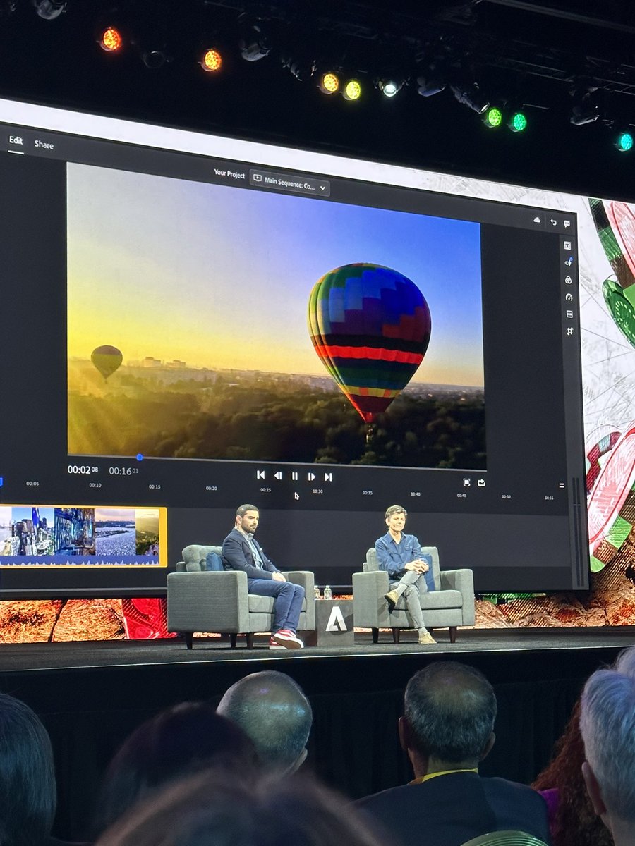 leeodden's tweet photo. What if AI solution could tell you whether a particular marketing video would resonate with an audience segment? And if not, edit it for you? Say hello to #ProjectCustomClips
#AdobeSummit #AdobePartner
@AdobeExpCloud https://t.co/9G9lynm88w