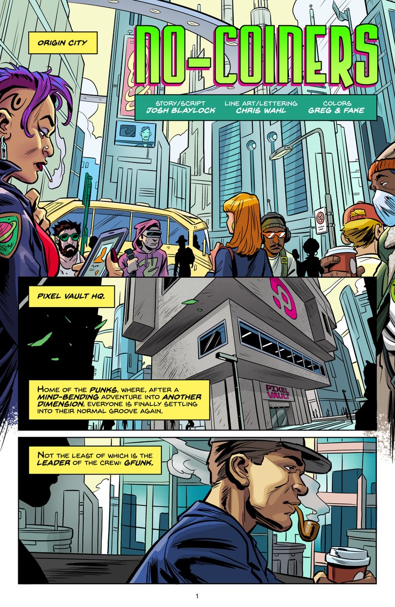 PUNKS Comic tweet media