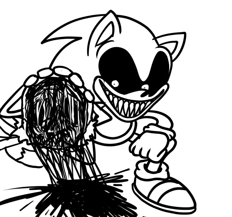 Tails Exe Coloring Pages