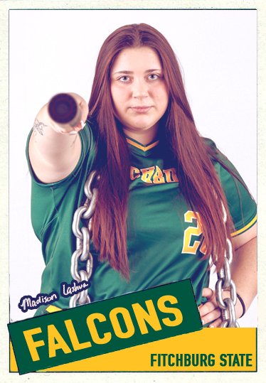 FSU_Falcons's tweet photo. 🥎 Milestone Alert 🥎
Congrats to @FSUFalconSB freshman Madison Lashua, who notched her first collegiate hit in game one against Western New England this afternoon. #FirstCollegiateHit #FearTheFlock #TheFalconWay https://t.co/uk2Hl9nq5W