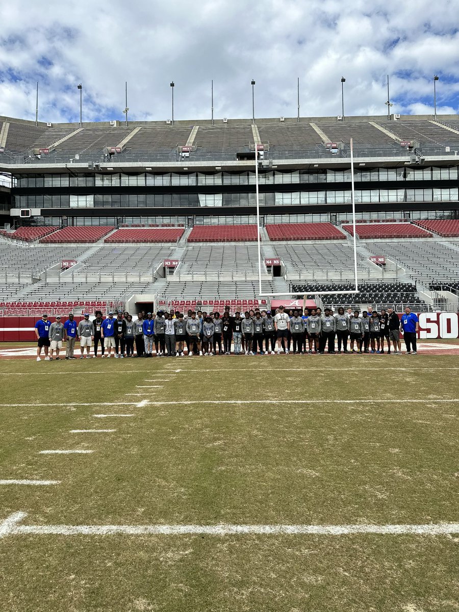 The Wildcats had a great day in Tuscaloosa watching the Crimson Tide practice and getting to see our guy <a href="/JaheimOatis/">Jaheim Oatis</a>!! Thank you <a href="/AlabamaFTBL/">Alabama Football</a> for all of your hospitality. #Wildcats4Life #CLIMB