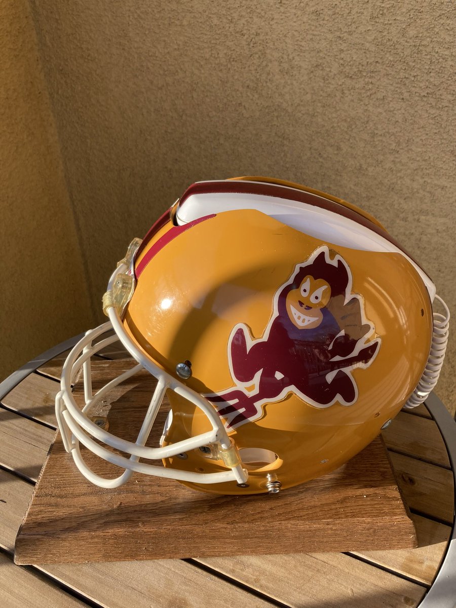Helmet Archaeology on Twitter "Vintage Arizona State Sun Devils