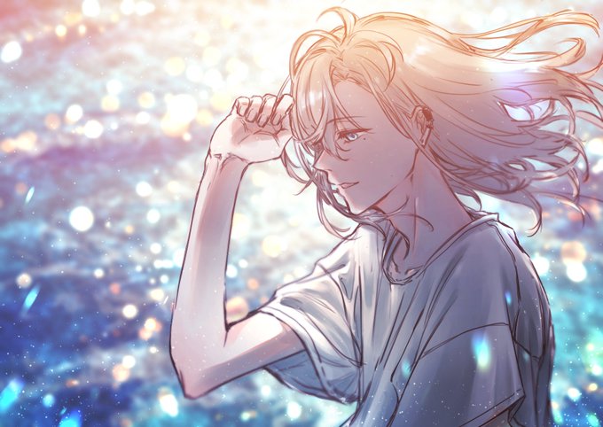 「blue eyes bokeh」 illustration images(Latest)