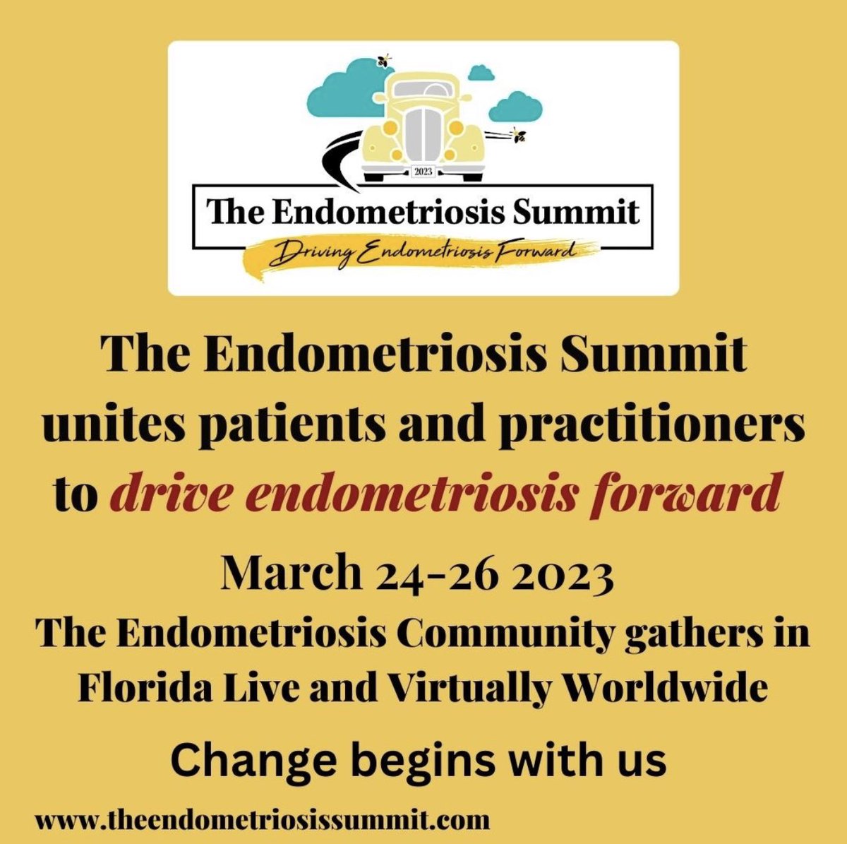 PelvicGuru1's tweet photo. Thrilled to be speaking at and attending THE Endometriosis Summit in Orlando/Celebration this weekend! 

Please join us live or virtually. 

This is for health care providers and patients (and family members and advocates for change) 

https://t.co/KRUAK6tiDH https://t.co/pcvf1nqUez