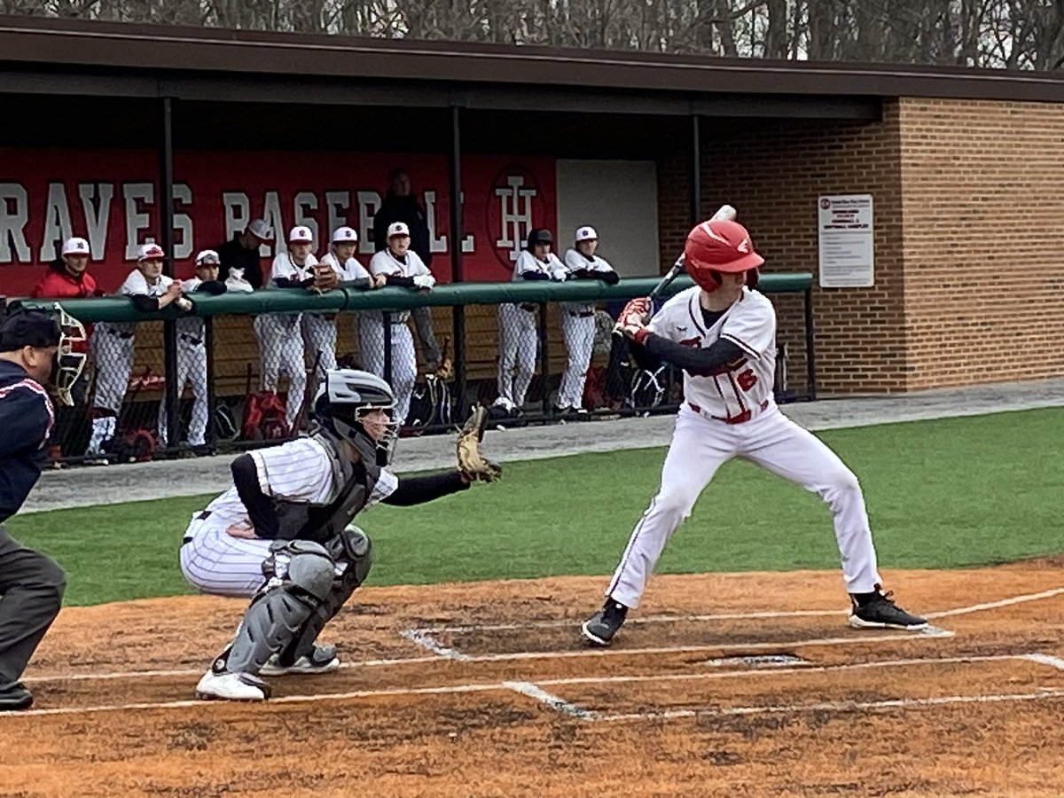 IHBravesBase's tweet photo. Great game against Roger Bacon today as @Ahans155 and @TrentHartman9 both hit homers en route to a 13-6 win. Next up: season opener vs. Napoleon HS on Saturday. https://t.co/ga5j48T6SM