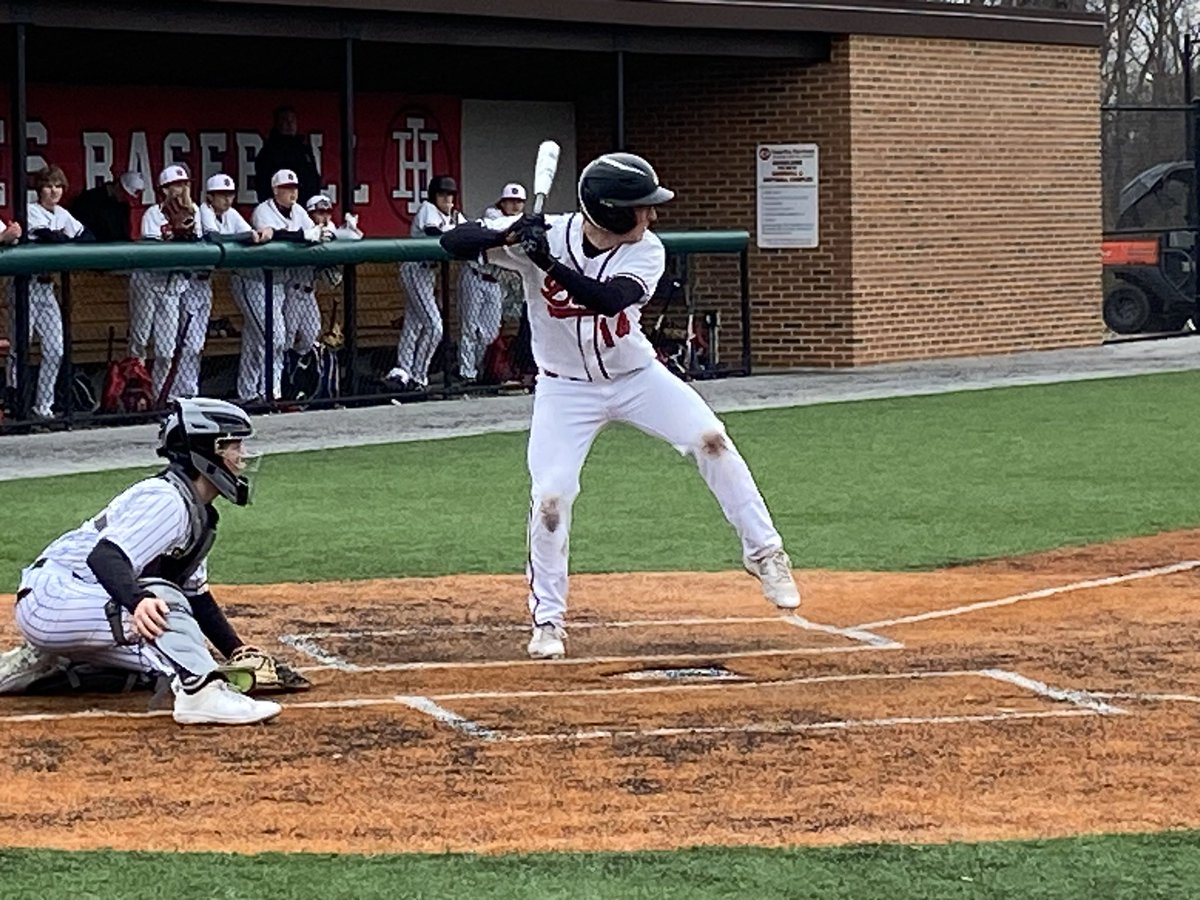 IHBravesBase's tweet photo. Great game against Roger Bacon today as @Ahans155 and @TrentHartman9 both hit homers en route to a 13-6 win. Next up: season opener vs. Napoleon HS on Saturday. https://t.co/ga5j48T6SM