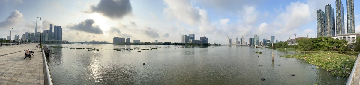 yawkent's tweet photo. Running at Ba Son Port Park, nice view! https://t.co/pIDqK5ezfq