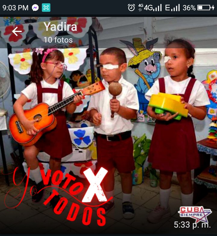 Yo Voto por mantener toda esta infancia Feliz #YoVotoXTodos 
#MejorEsPosible 
#SanctiSpirítusEnMarcha <a href="/Dunieskycm/">Duniesky Contreras Madrigal</a> <a href="/kattte23/">Katherine</a> <a href="/Dailany2011/">Dailany González Medina</a>