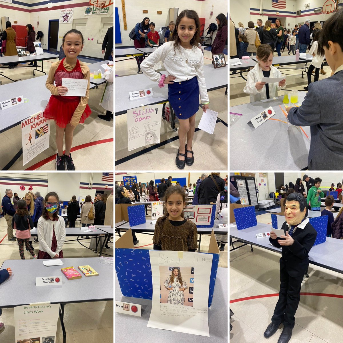 MrsAndrasco's tweet photo. Our 3rd graders did amazing at the Wax Museum today! #soimpressed @Liberty_D135 @OSD135 https://t.co/VqifvnR7Wr