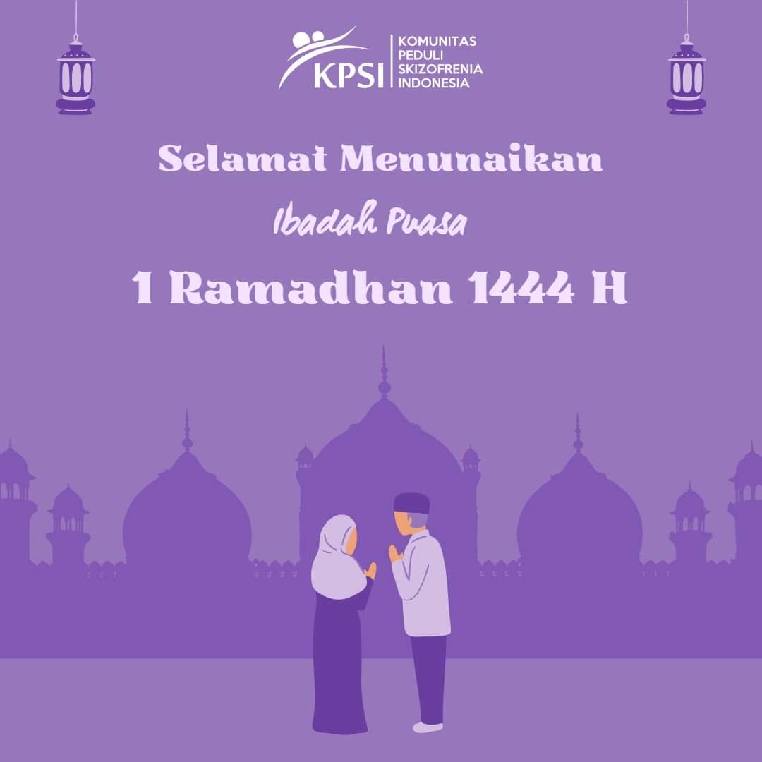 kpsi_pusat's tweet photo. Marhaban Ya Ramadan🤲

Keluarga besar Komunitas Peduli Skizofrenia Indonesia (KPSI) mengucapkan selamat menunaikan ibadah puasa 1 Ramadhan 1444 H.

Sucikan hati, sucikan jiwa, dan bersihkan pikiran.

#KPSI #PeduliSkizofrenia #Ramadhan1444H #Ramadhan2023 #Puasa https://t.co/UjLkwx9oA6