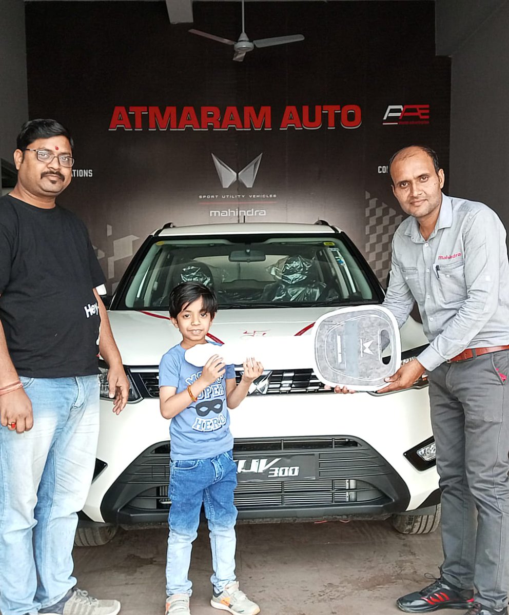 Singhal's New Car..thanks sir <a href="/anandmahindra/">anand mahindra</a>