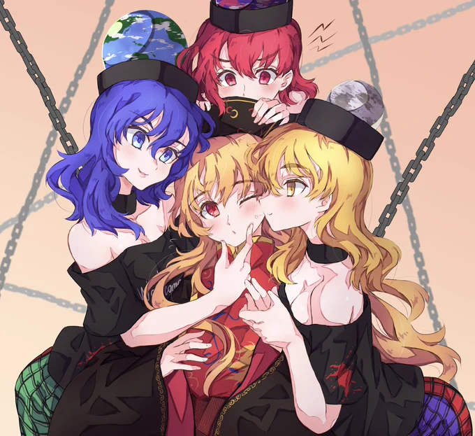 #三億アカウントの中から私を発掘してください東方で主に純狐さん(とヘカ)描いてます 