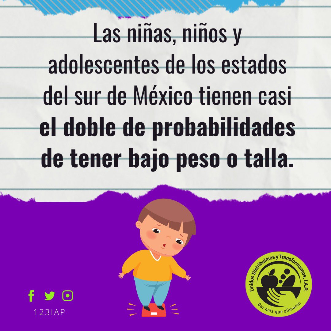 123_iap's tweet photo. La #desnutrición crónica es un grave problema de #salud. 

https://t.co/2kTPDXFRq0

Súmate, participa y dona.

#123IAP #DarMasQueAlimento💚 #bancodealimentos #CeroDesperdicio #HambreCero  #TuDonativoTransforma #ODS #ODS2030 #DesperdiciodeAlimentos #DesnsutriciónCrónica https://t.co/Vyp93514P4