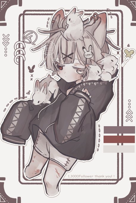 #イラスト 
記念ネップリ描き下ろし 