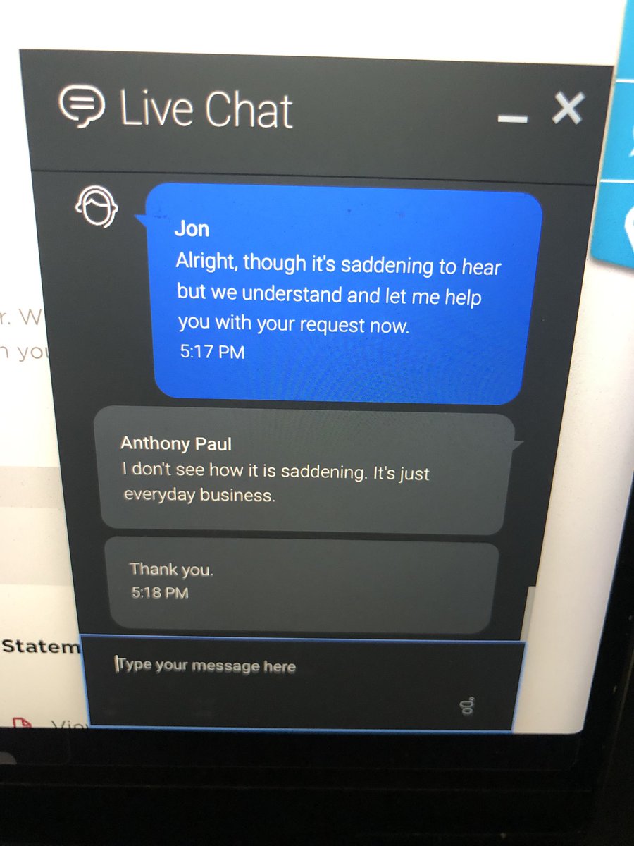 When did ISPs tell their staff to act depressive and emotional for cancelations?

Or is this a chatbot thing now?