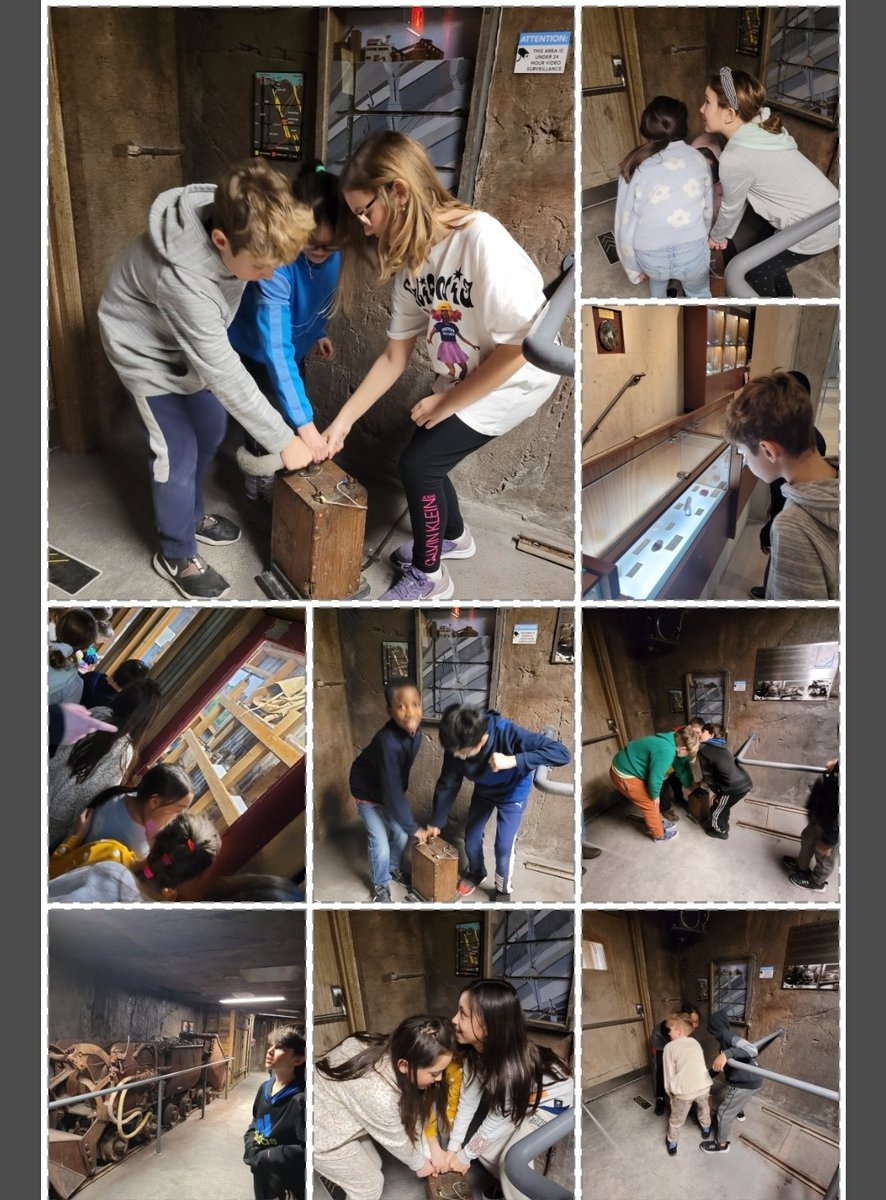 MsOwensCardinal's tweet photo. Fantastic day at University of Waterloo Earth Sciences Museum for Ms. Owens and Mrs. Box's classes. So many hands-on learning opportunities for our Rocks and Minerals focus. First trip in 3 + years was a hit! @JSCardinals https://t.co/ByRkmKQtMD