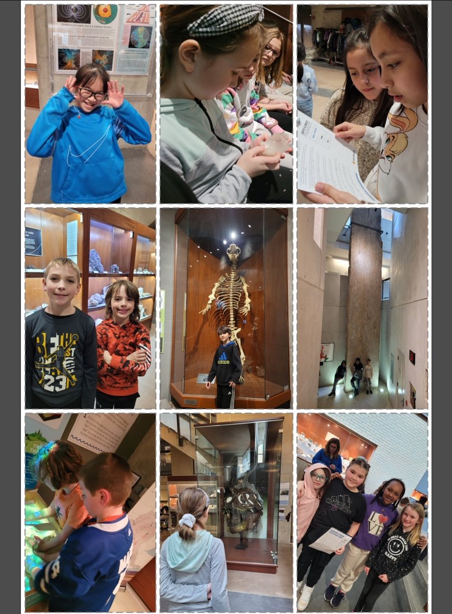 MsOwensCardinal's tweet photo. Fantastic day at University of Waterloo Earth Sciences Museum for Ms. Owens and Mrs. Box's classes. So many hands-on learning opportunities for our Rocks and Minerals focus. First trip in 3 + years was a hit! @JSCardinals https://t.co/ByRkmKQtMD