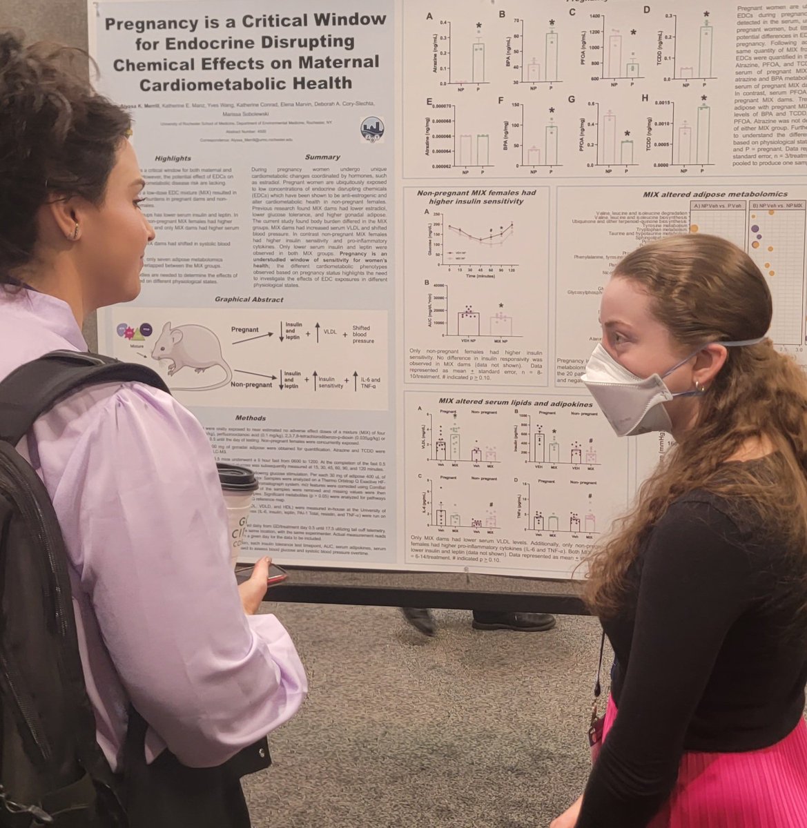 marissa sobolewski (@marsobolewski) on Twitter photo Alyssa Merrill presented her wonderful work on EDC mixtures, pregnancy, and cardiometabolic health #SOT2023 <a href="/urmctoxicology/">urmc_toxicology</a> Alyssa Merrill presented her wonderful work on EDC mixtures, pregnancy, and cardiometabolic health #SOT2023 <a href="/urmctoxicology/">urmc_toxicology</a>