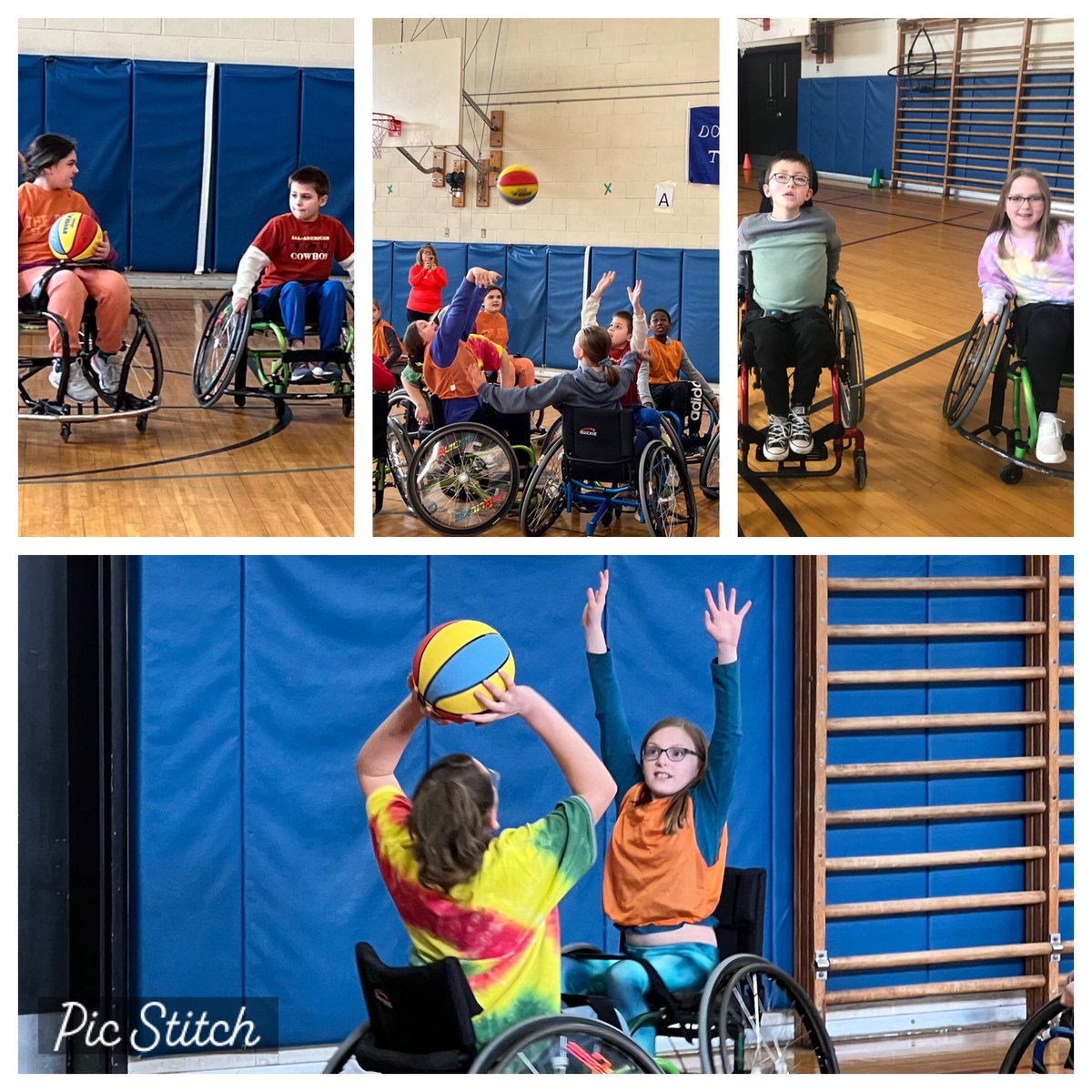 pejeffave's tweet photo. Thanks again to Coach Anita and for Rochester Accessible Adventures for teaching our JA students about wheelchair basketball, advocacy and perspective. https://t.co/vkDUEs2iCP