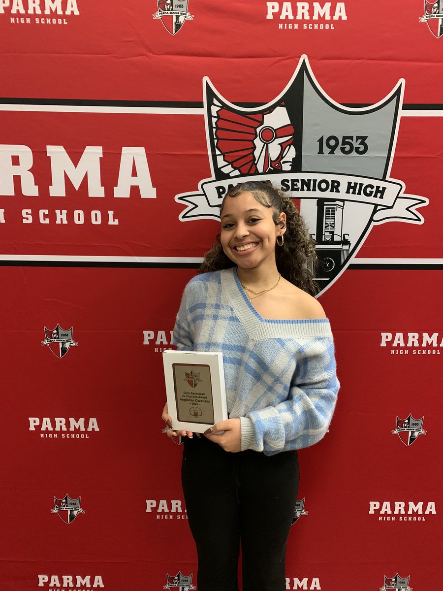 PSHgirlsBball's tweet photo. Congratulations Angie for receiving the JV Coaches Award! #GoParma https://t.co/gZMpVh9bhn
