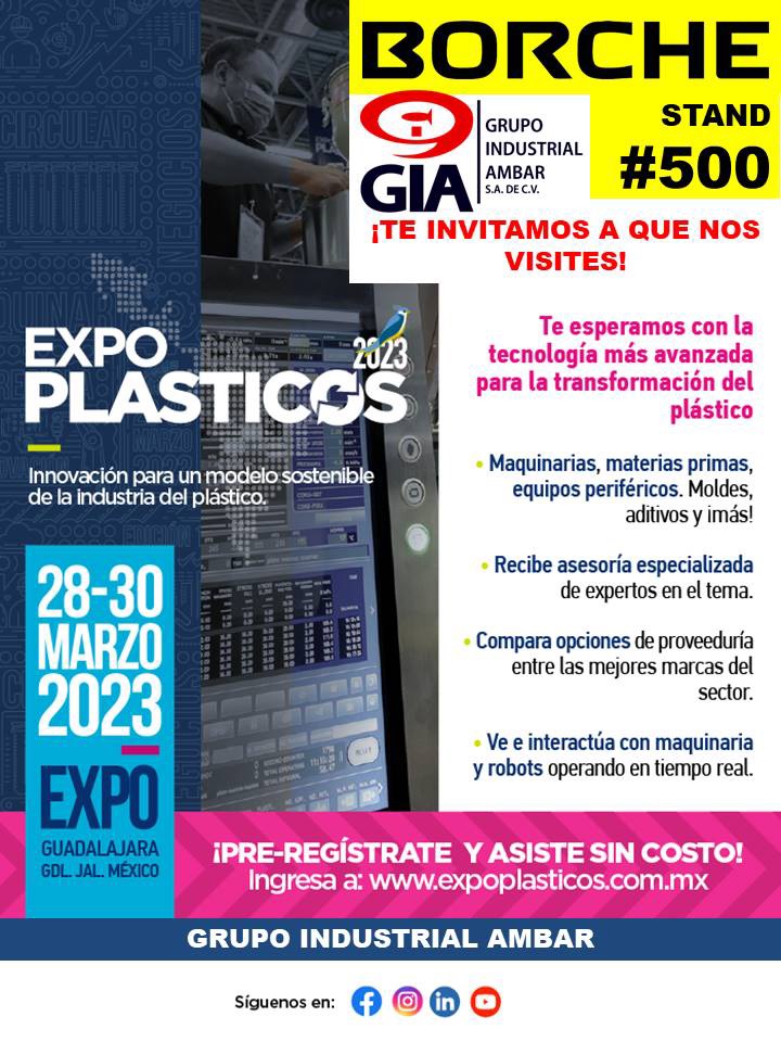 BorchMachinery's tweet photo. We are getting busy this month. Another two fairs are around the corner:
PLASTICO BRASIL    : Stand C090  27-31 March 2023
EXPO PLASTICOS  MEXICO : Stand500 28-30 March 2023
Our team will see you there. 🫰
#BORCHE# #PLASTICOBRASIL# #EXPOPLASTCOS# https://t.co/elG1WrEZAo