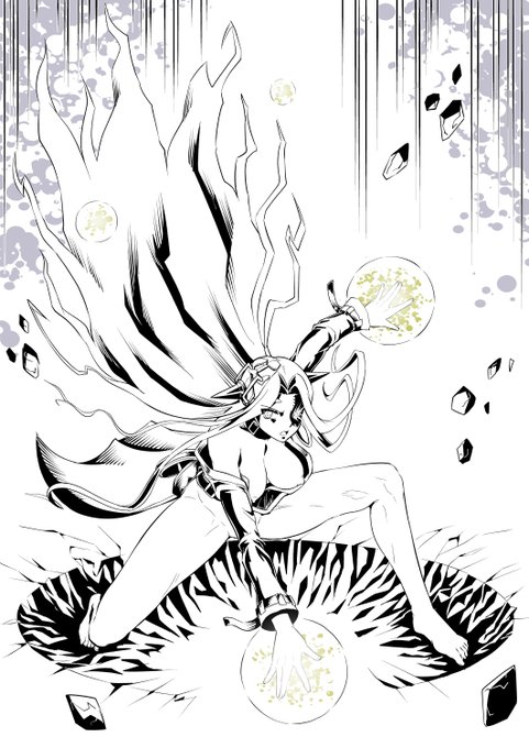 #ラストオリジン #LastOrigin #라스트오리진
レイシー,wip

ペン入れして墨入れまで 