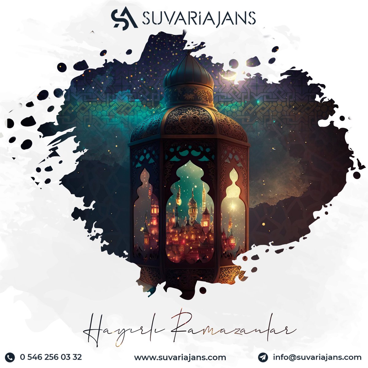 SuvariAjans's tweet photo. Başı rahmet, ortası mağfiret, sonu ise cehennemden kurtuluş olan on bir ayın sultanı Ramazan ayının hayırlara vesile olmasını dileriz.

Hoşgeldin Ya Şehr-i Ramazan!🌙
 
#hosgeldinyasehriramazan https://t.co/MFzHX28vOA