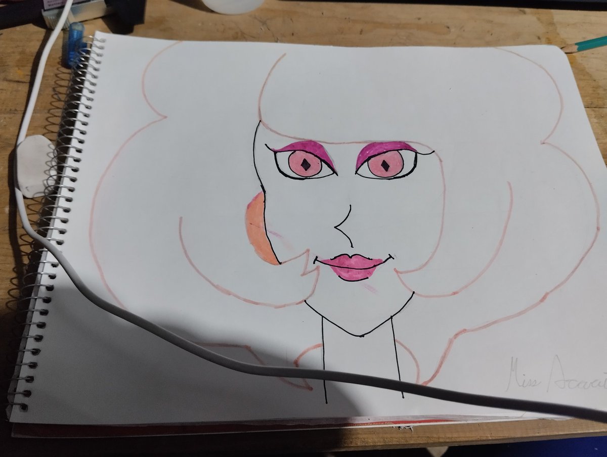 MissAcacia117's tweet photo. Volviendo a dibujar ya tenía tiempo que no lo hacía #pinkdiamond #StevenUniverse #stevenuniversefanart https://t.co/wy8RCsfqNP