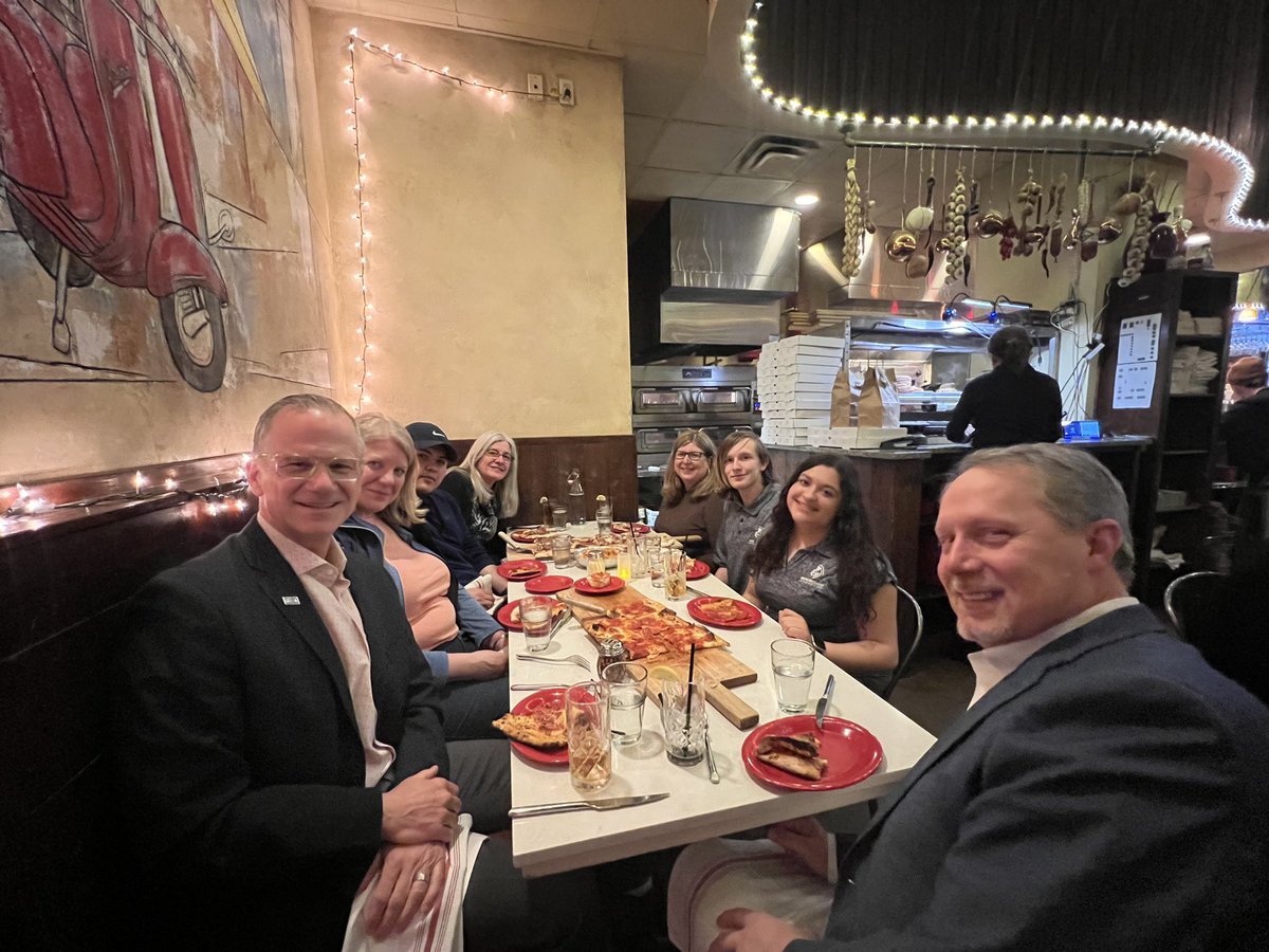 VerleneDodds's tweet photo. Thank you so much @classlink and @Cisco for taking us out to dinner both nights while we attended @cosn. And thank you so much to @greyeymard for chauffeuring @siennaarellano6 and I to and from DIA #CoSN23 @bethcerrone https://t.co/cbBQ3ZrP7Z