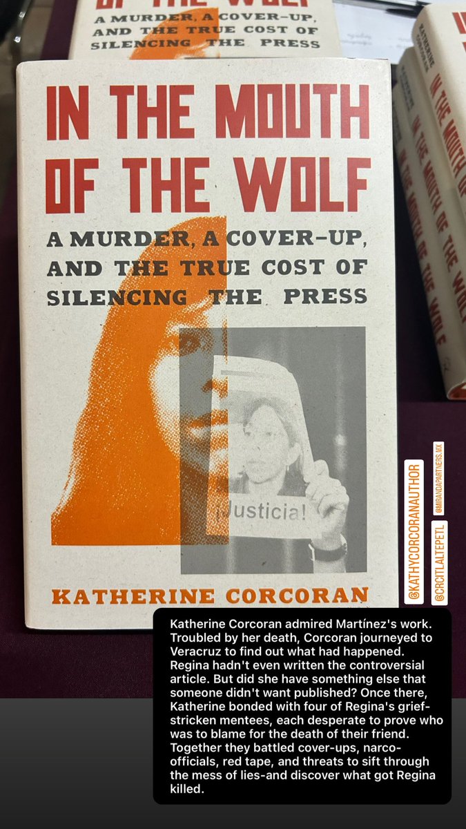 alexcasbe's tweet photo. Una visión íntima de la vida y asesinato de Regina Martínez y la importancia del periodismo de investigación. Da una idea de la tenacidad necesaria en esta línea de trabajo. @kathycorcoran @MirandaPartners @ASU_MX https://t.co/gohEGVR8yP