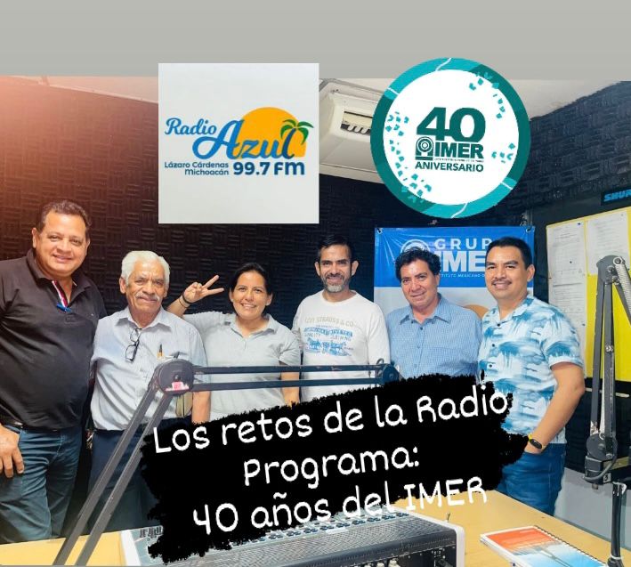 RadioAzul_FM's tweet photo. PROGRAMA ESPECIAL
40 ANIVERSARIO DEL IMER
23 DE MARZO, 10:30 HORAS 
"LOS RETOS DE LA RADIO"
PRODUCCIÓN: BOLÍVAR HUERTA
📻 99.7 FM
🖥 https://t.co/Xk4ybT2gfl
📱 app android #IMER
#SomosRadioPública IMER, Instituto Mexicano de la Radio
https://t.co/CRmBw9RqQV https://t.co/KiwKn6gHsK