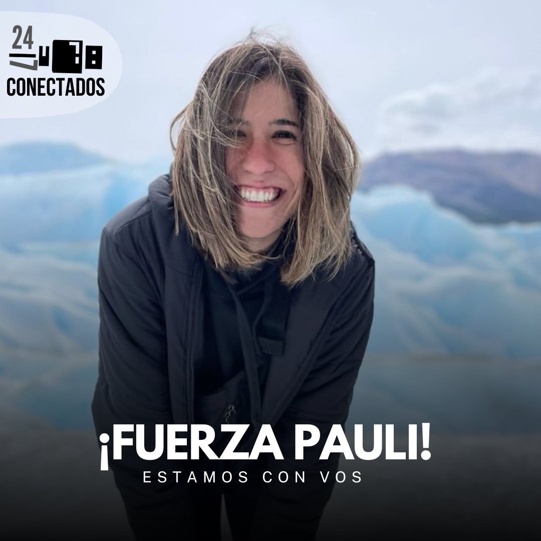 conectados24_7's tweet photo. Desde Conectad@s nos sumamos al pedido de fuerzas/energías y cadenas de oración para la joven totorense, Paulina Rios. 

¡Vamos Pauli! ❤️ Estamos con vos. https://t.co/AaOzAu1HQk
