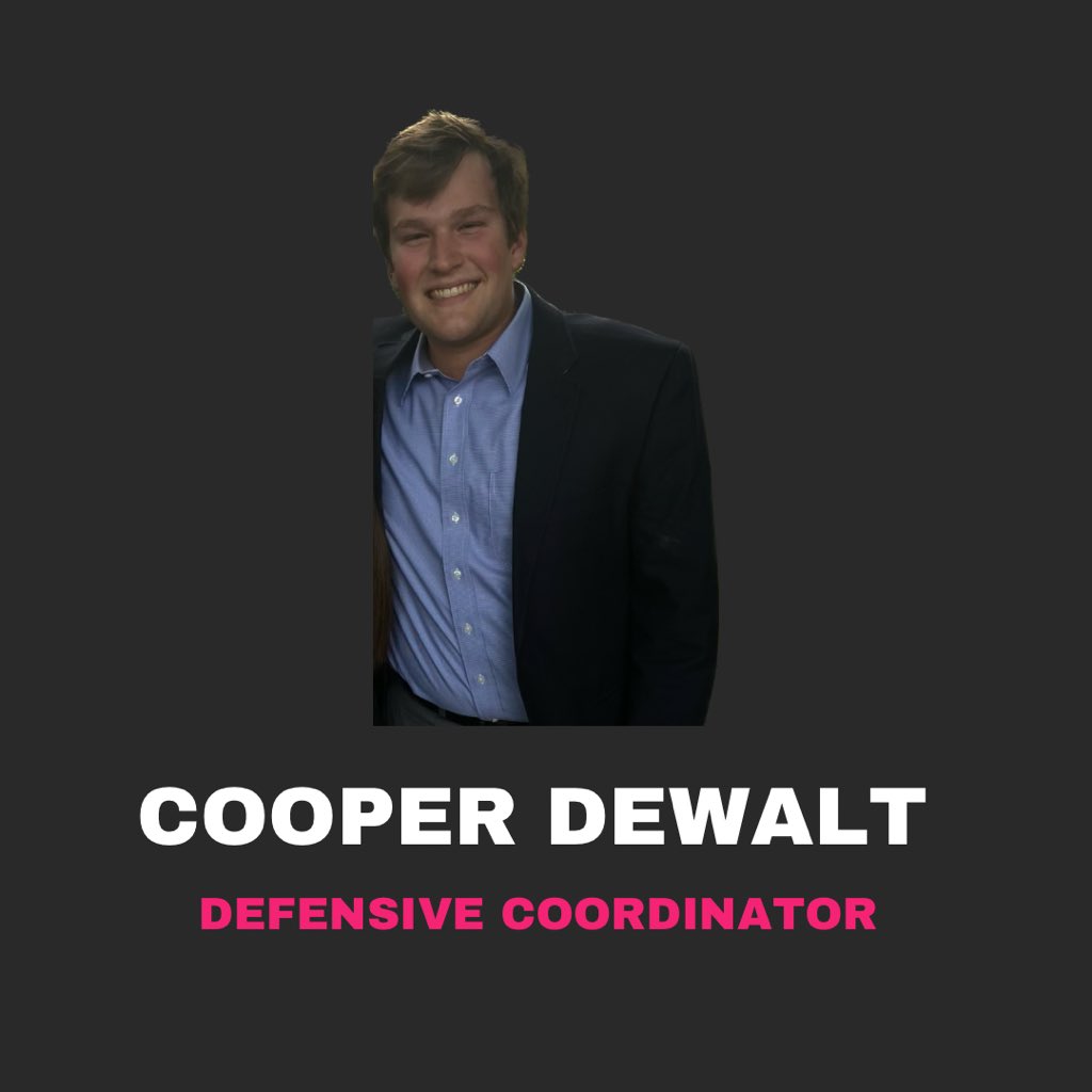 GlidersKFFL's tweet photo. BREAKING: We have signed Cooper
DeWalt as our Defensive Coordinator.
Welcome to K-Town!!
#glidewithus https://t.co/LGDTVYCx1b