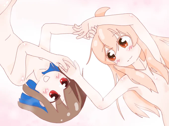 なんか……やらしい……。 もみじ×まひろ。 いよいよ今日!おにまいアニメ最終話! #おにまい #おにまいお絵描き