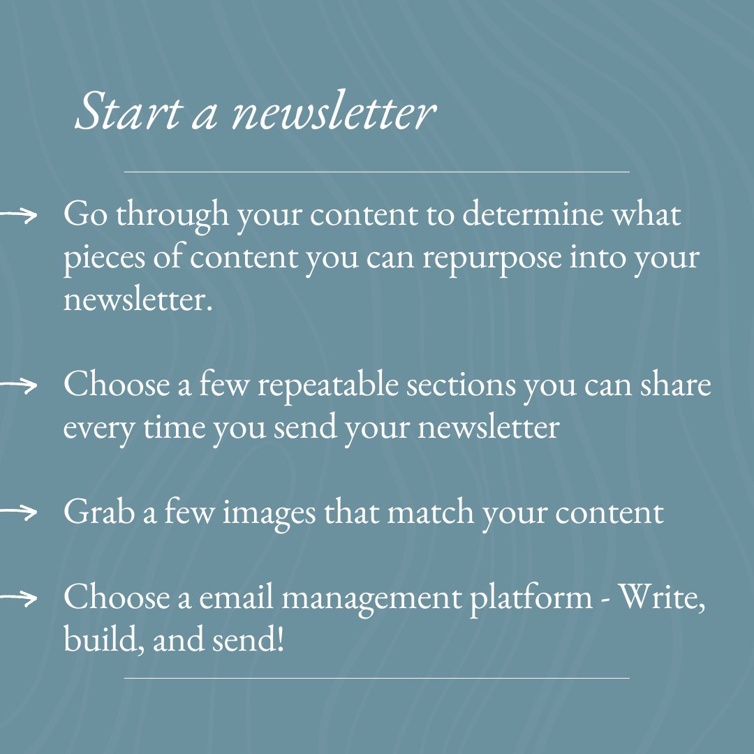 Laura4Explorer's tweet photo. It might not sound exciting, but it's the future of how brands communicate with their audience. 

It's easier to start one than you might think. But to create a GOOD one, that takes a little more effort. https://t.co/gVxwKRDyY5