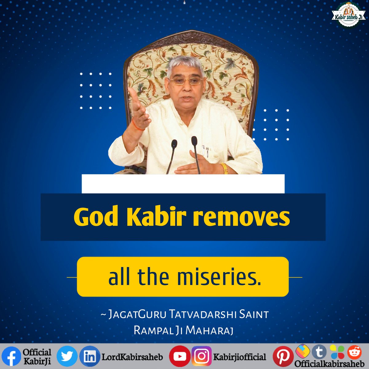 KanjiBheel13's tweet photo. #LordKabirSaheb | God Message || https://t.co/DJzOkC7Oh8