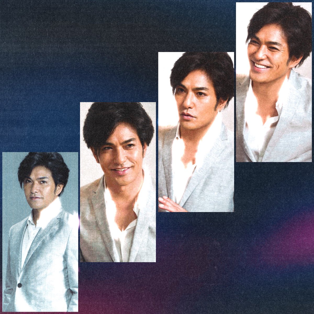 kazuki_fans_usa's tweet photo. 北村一輝 Cute collage / Kazuki Kitamura 

#北村一輝  #kazukikitamura #silversuit #prequelapp #polishapp https://t.co/RFWvwTlF1x