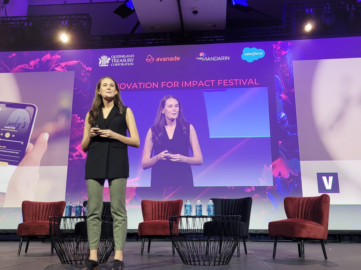 <a href="/haileybrownn/">Hailey</a> <a href="/vacayit_/">Vacayit</a> explains the importance of collective change through collaboration with 100% of customers in mind &amp; took this approach to building a way to give an audio guide to the world. #biig2023