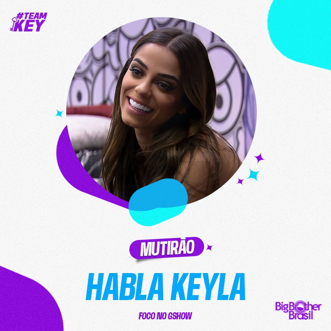 keyalvesoficial's tweet image. 🔑 MUTIRÃO “ HABLA KEYLA”INICIADO 🔑

📌 A CADA 20 VOTOS, DEPOSITE UM EMOJI OU UMA LETRA AQUI.

🎯 META: 2 MIL comentários. 

⏰ ENCERRA ÀS 00h00.

🚨 O VOTO é pra VOLTAR, portanto votem na KEY!

👩🏻‍💻 gshow.globo.com/realities/bbb/…

#VoltaKey #BBB23 #TeamKey